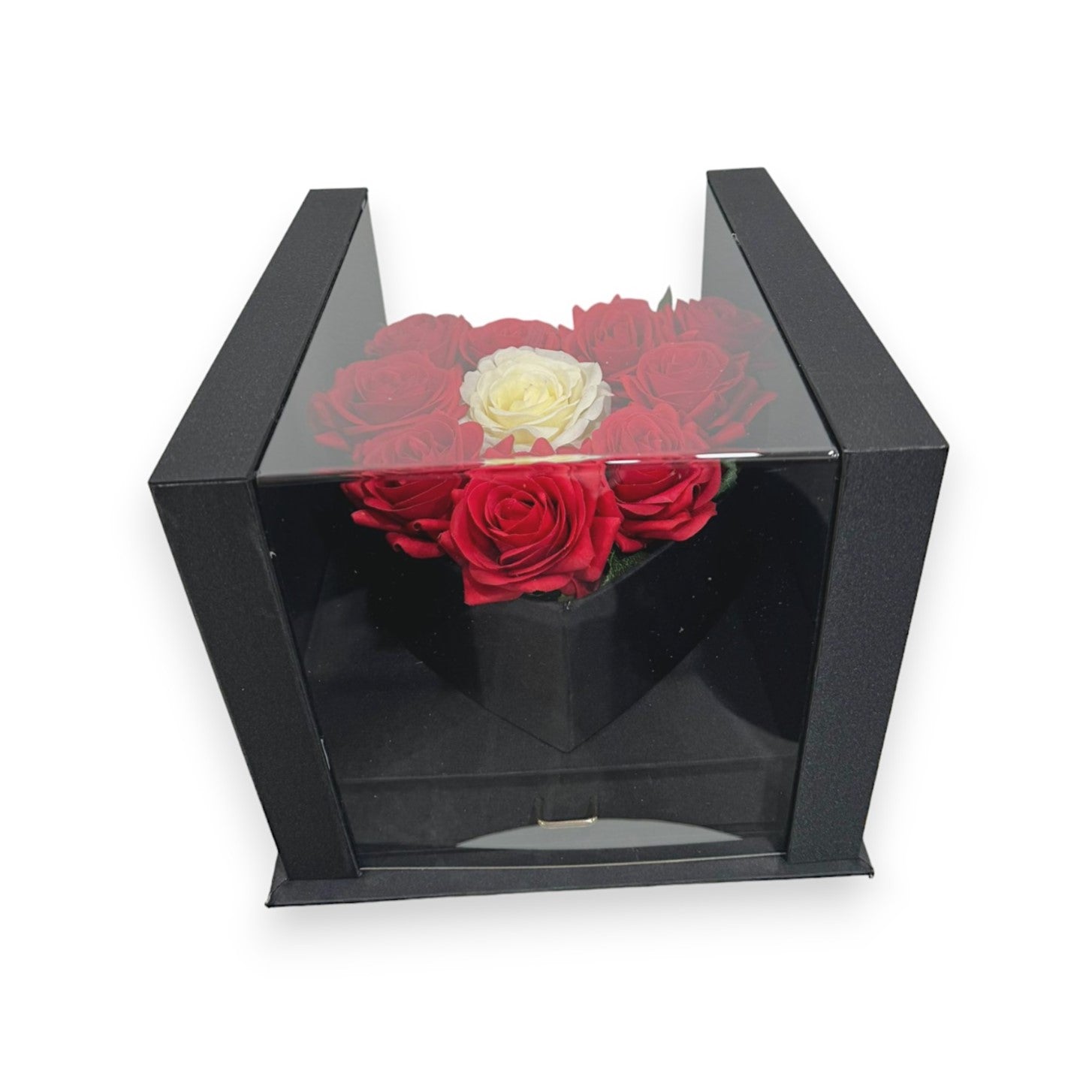 Luxury Heart acrylic Box w/tray
