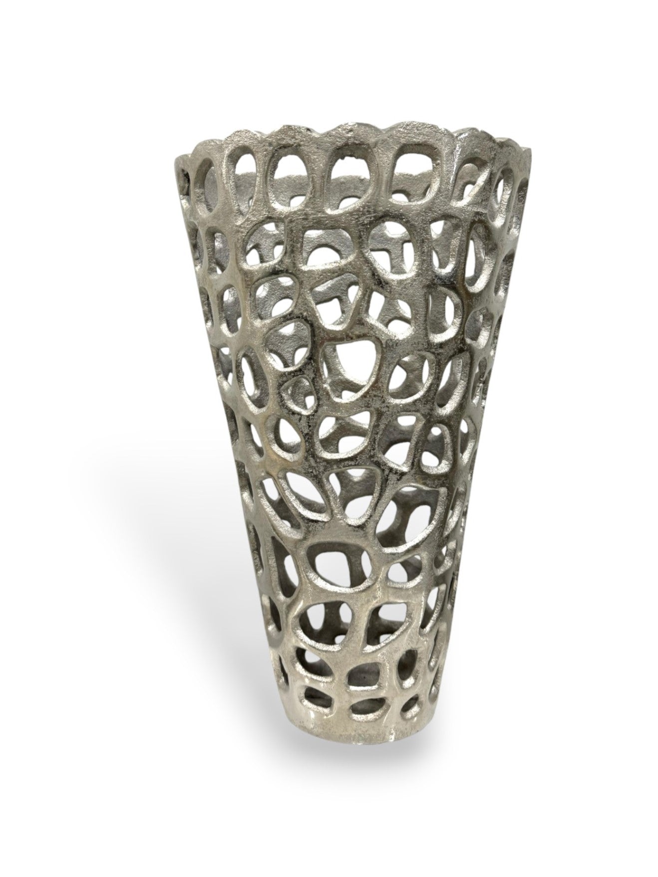 METAL PLANTER 13"