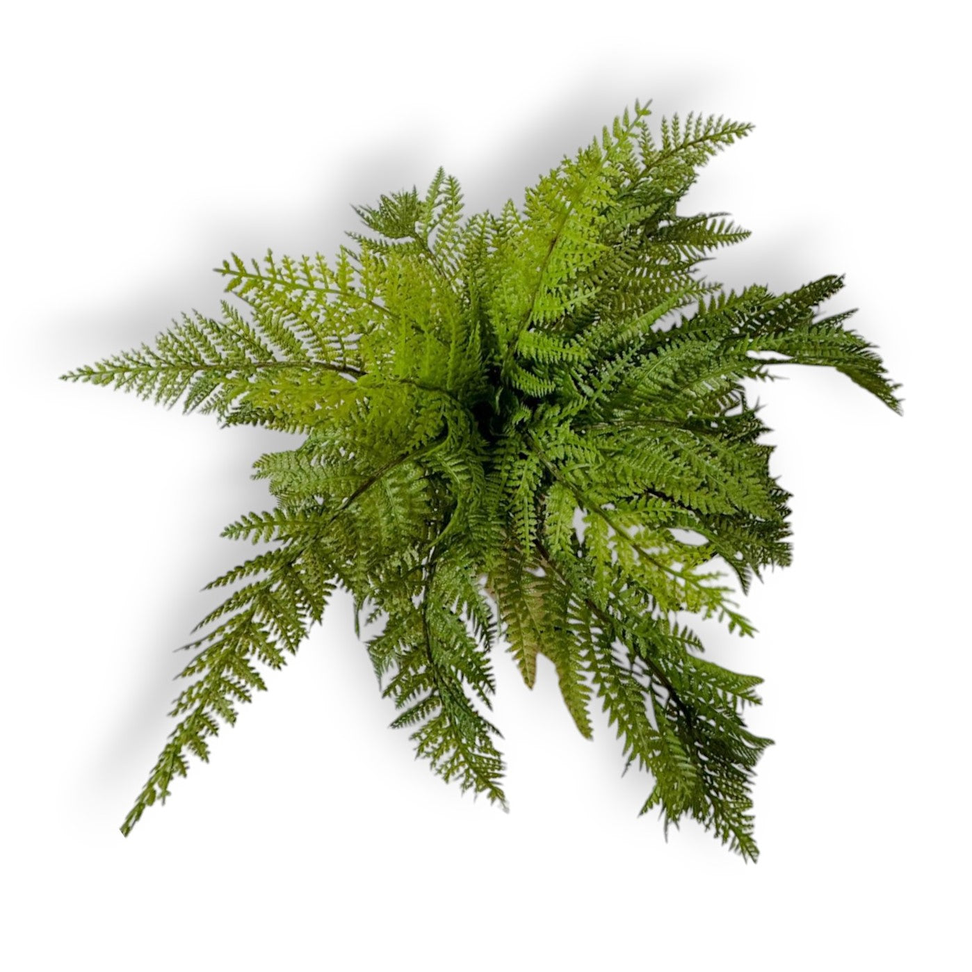 RUBBERIZED FERN BUSH
