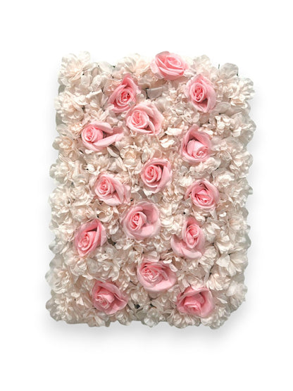 FLOWER MAT HYDRANGEA/ROSE 16"X24"