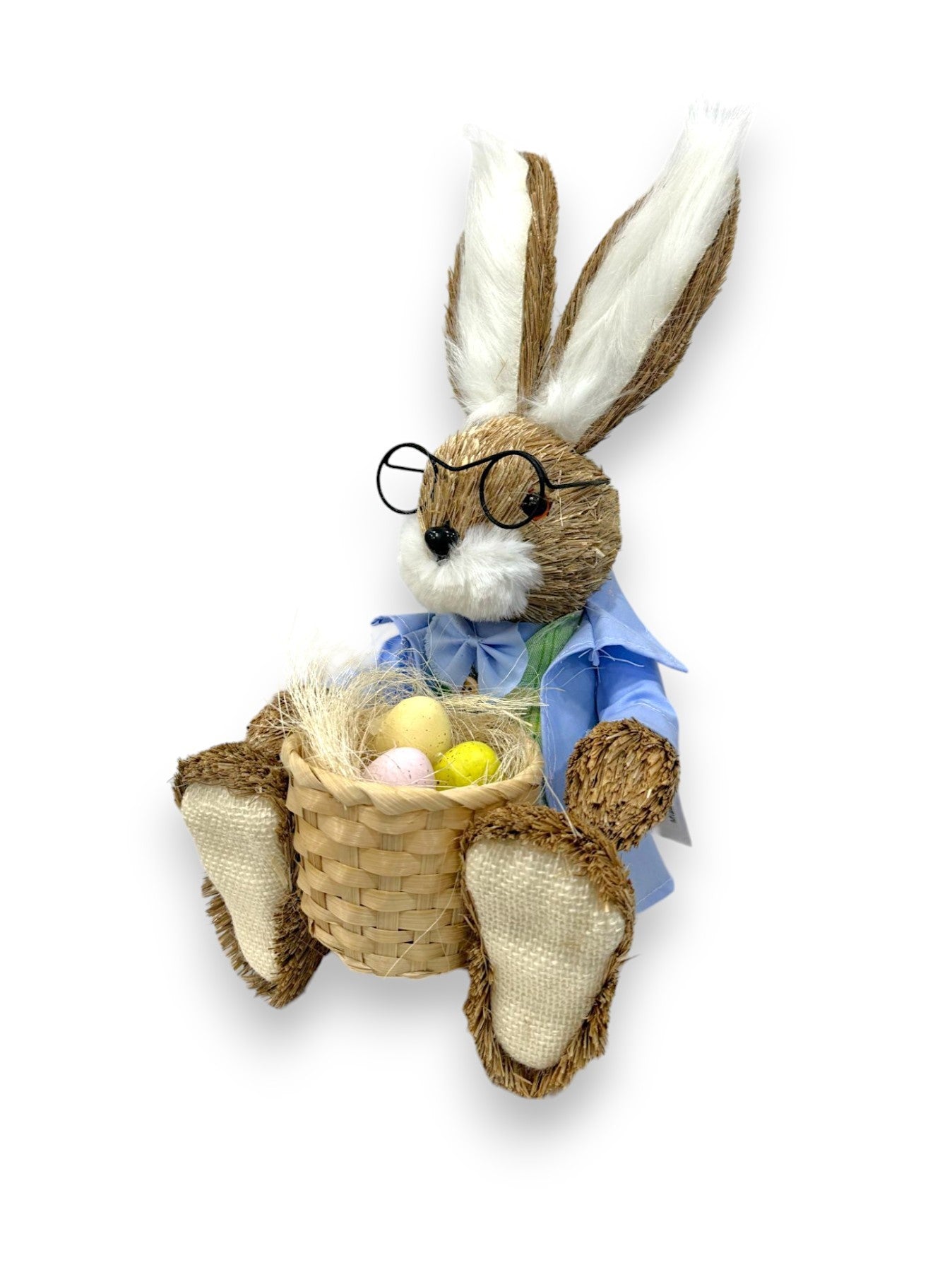 EASTER BUNNY SITTING W/GLASSES