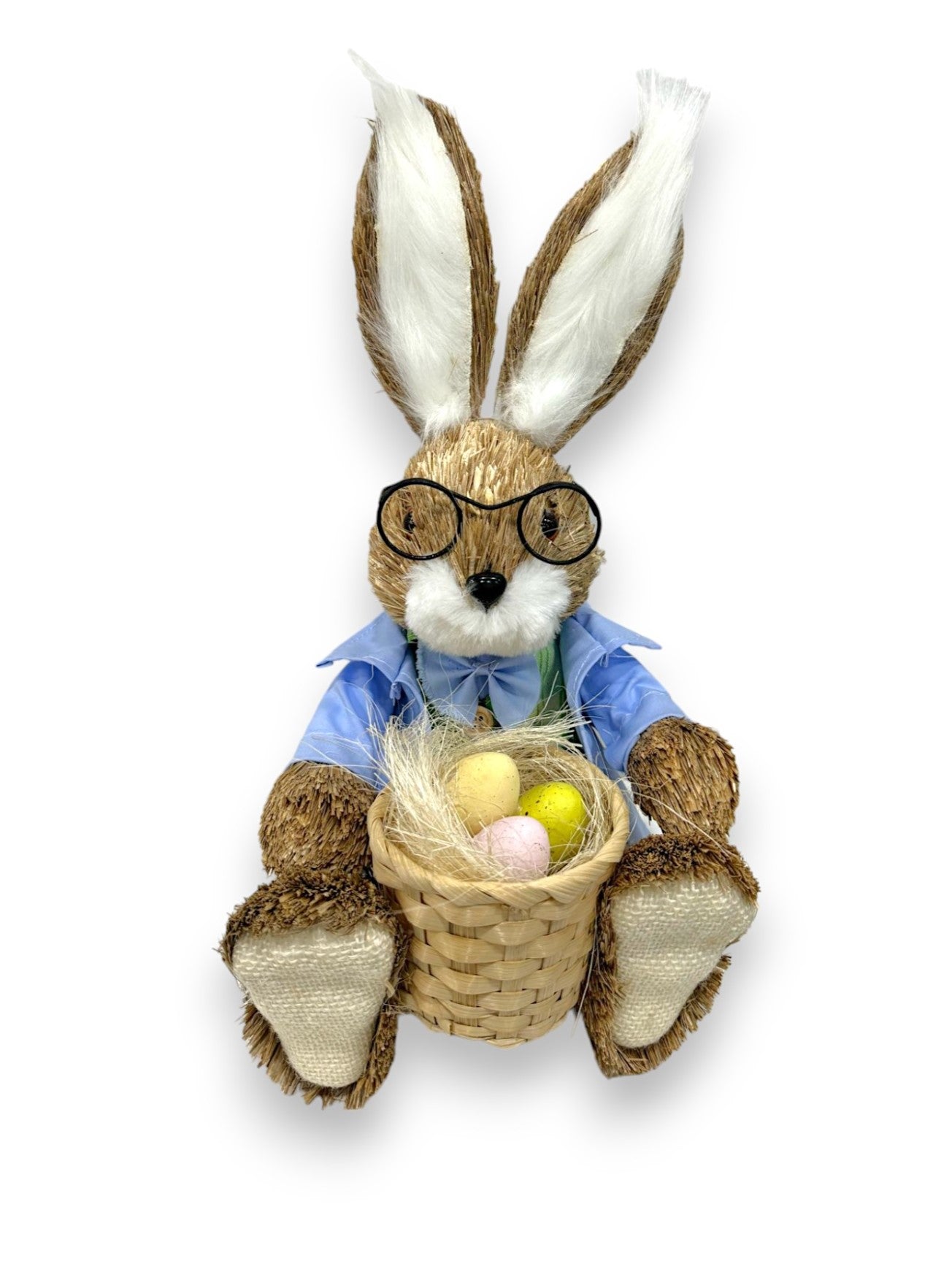 EASTER BUNNY SITTING W/GLASSES