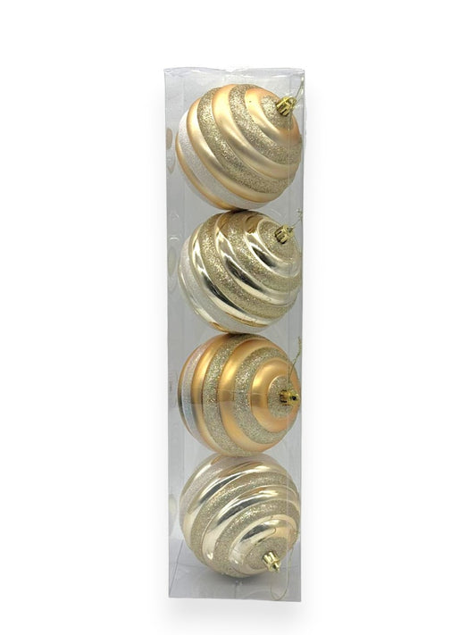 XMS GOLD BALL 100MM 4PC/BX