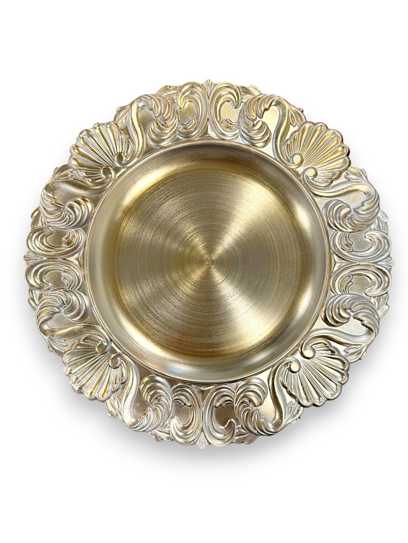 PLASTIC CHARGER VICTORIAN