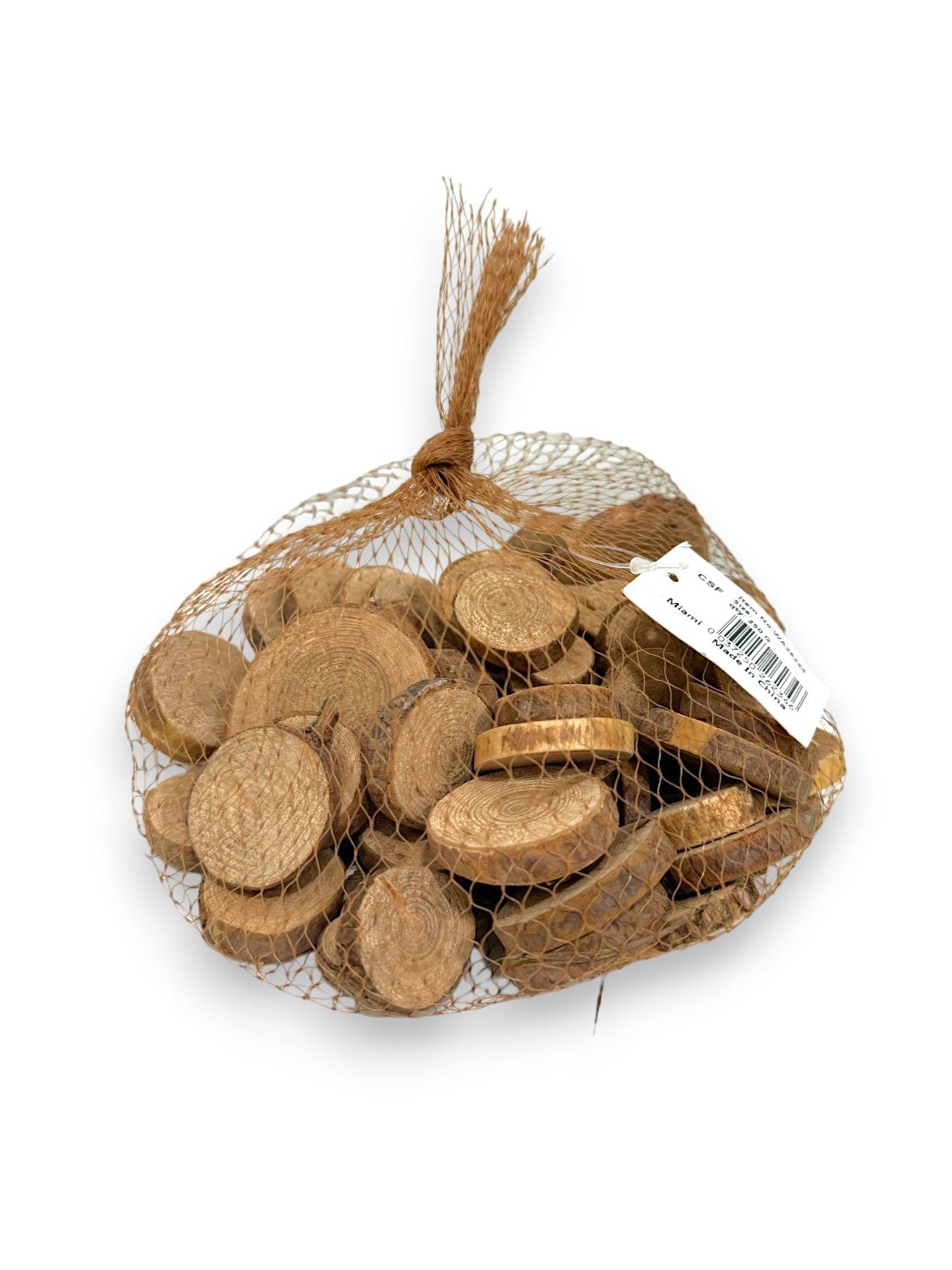 WOOD SLICE ASST MINI