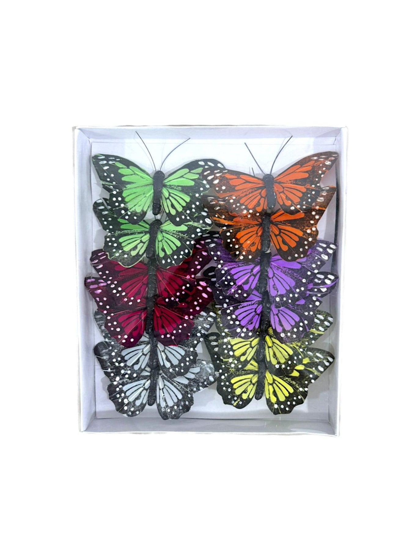 BUTTERFLIES 12/PKG 3.5"