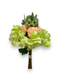 ROSE & HYDRANGEA BUNDLE 15"