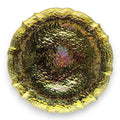 GLASS CHARGER PLATE IRID