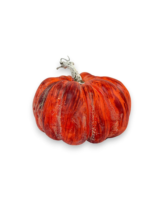 FOAM PUMPKIN ORNAMENT 5.5"