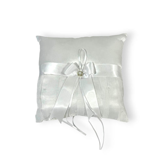 PURE WHITE RING PILLOW