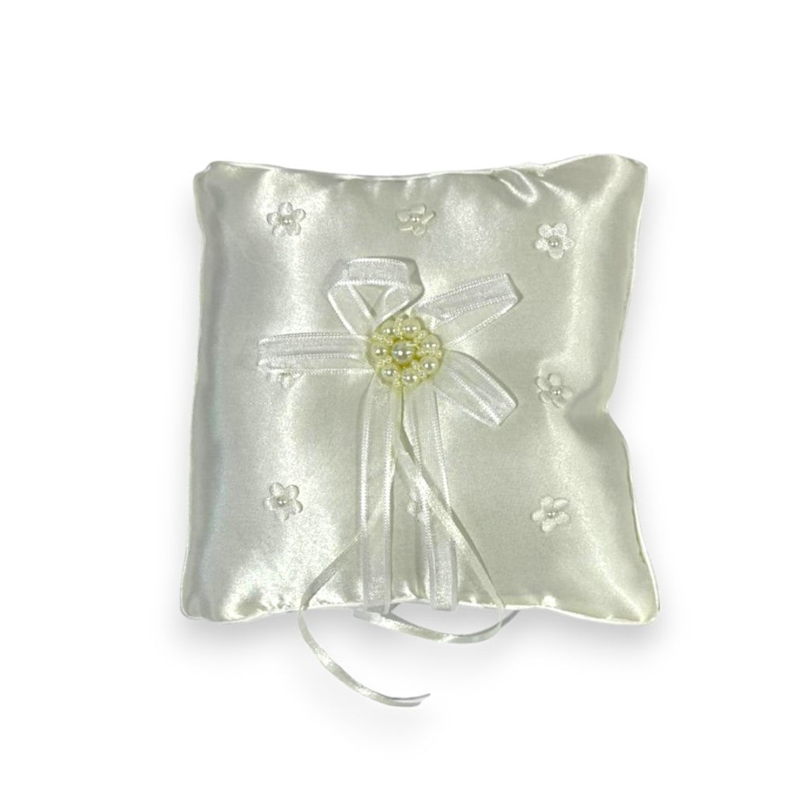 RING PILLOW W/PEARLS