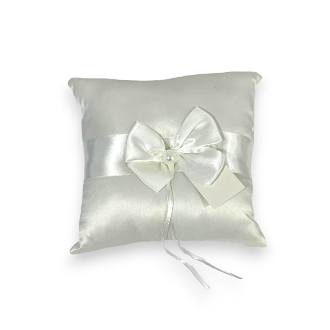 PEARL BOW RING PILLOW