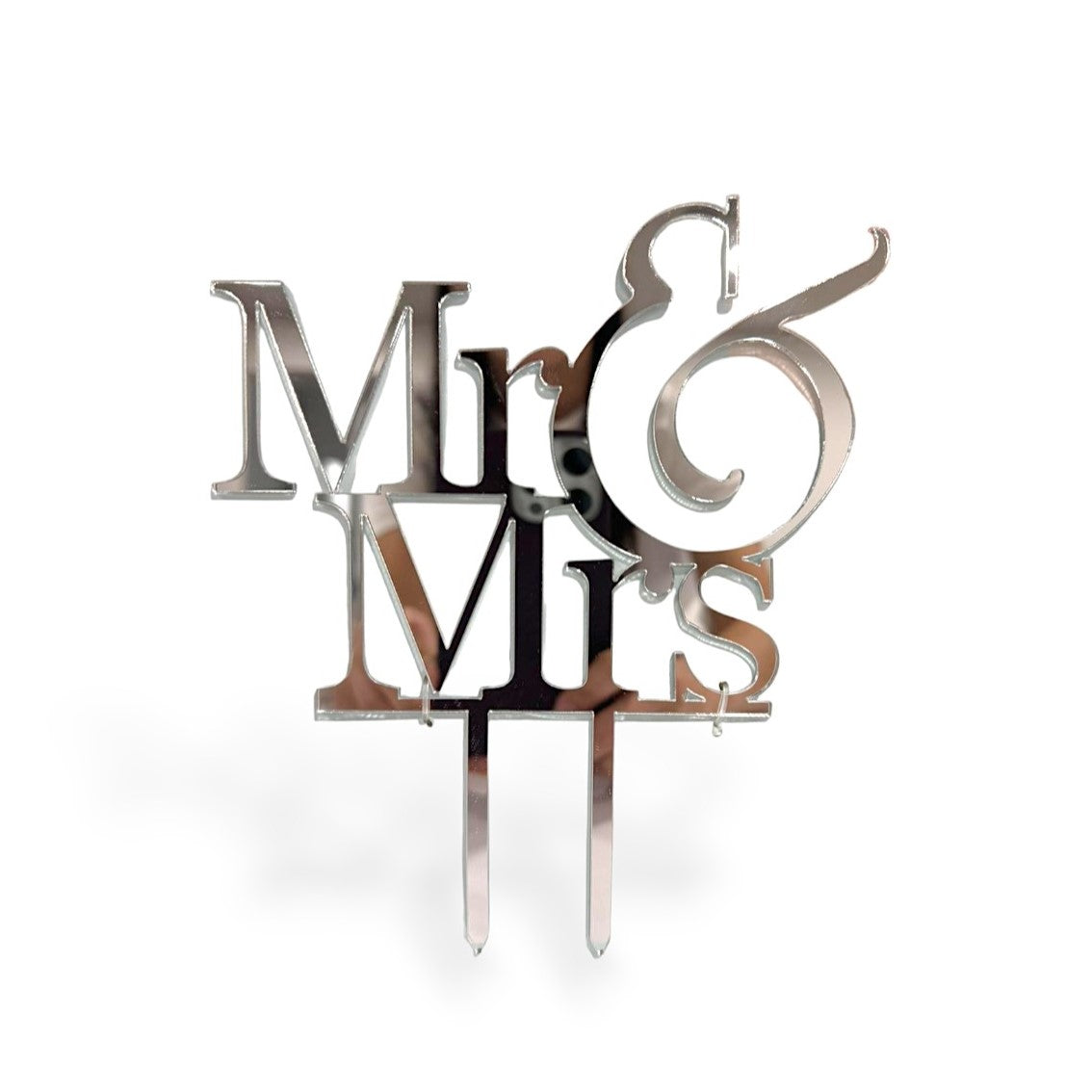 CAKE TOPPER MR & MRS