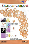 BALLOON GARLAND ROSE GOLD