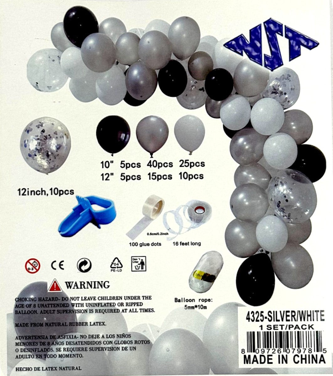 BALLOON GARLAND 16" SL