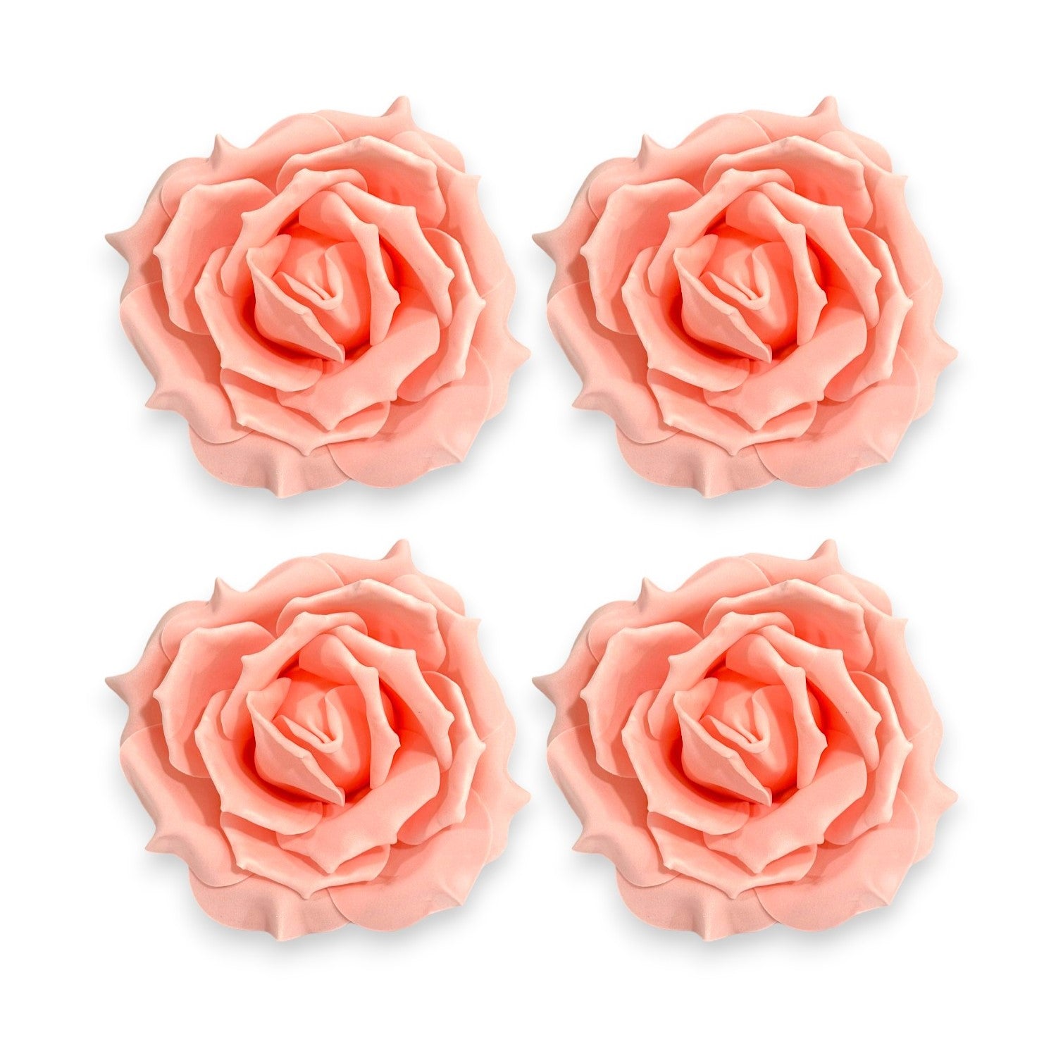 FOAM FLOWER 8" 4pcs/bag