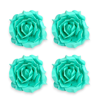 FOAM FLOWER 8" 4pcs/bag