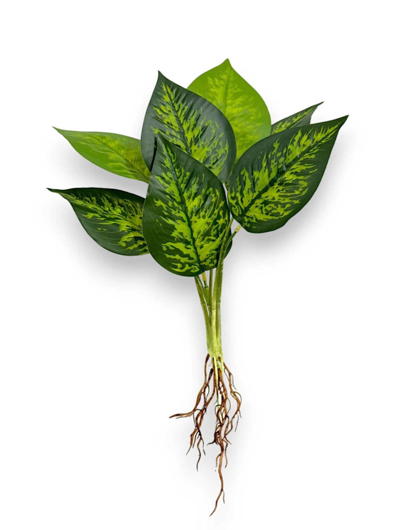 silk potted plants MINI PLANT W ROOTS