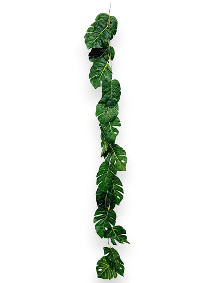 MONSTERA GARLAND 2PCS 6FT