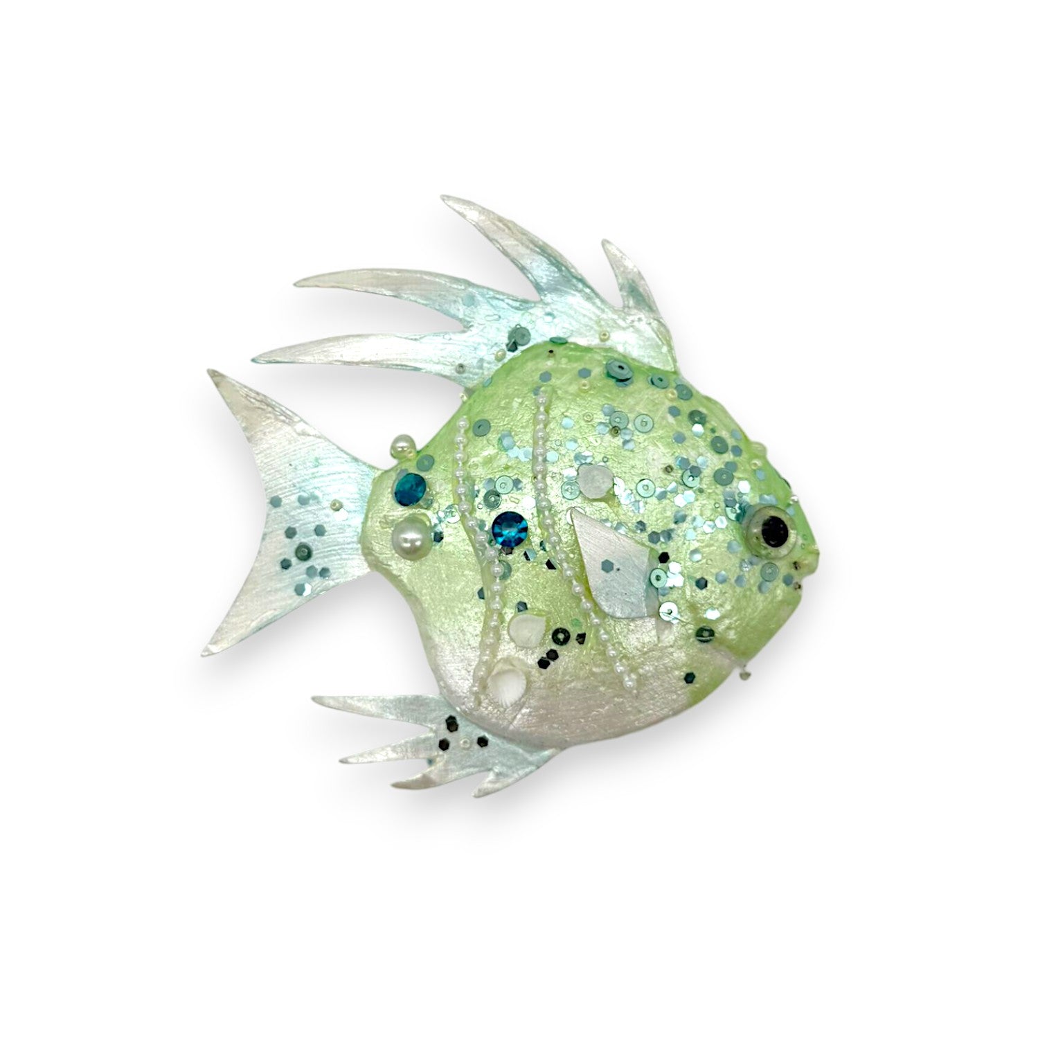XMS FISH SM BL/GR 4"