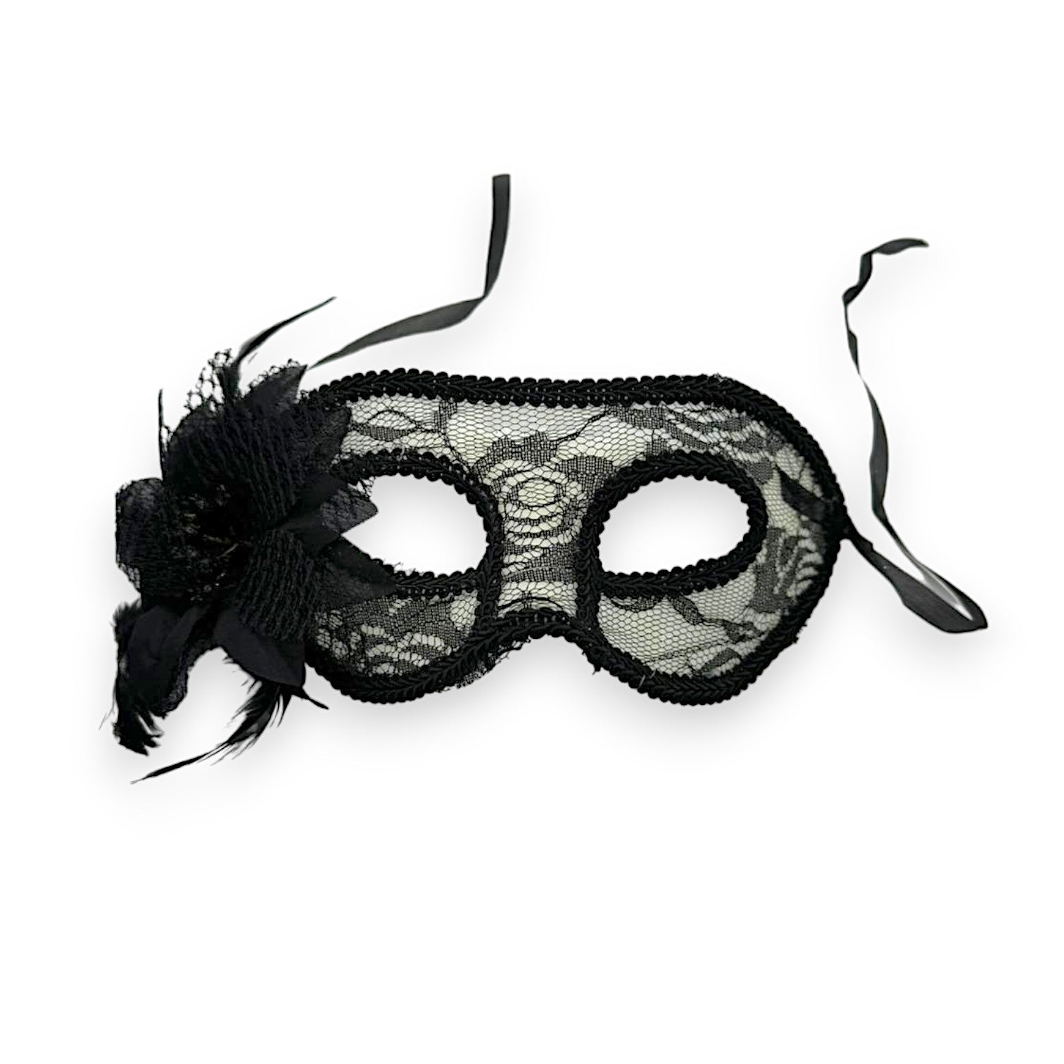 MASK WITH LACE