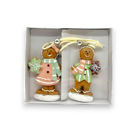 XMS ORN 3" GINGERBREAD MAN 2PC/BX