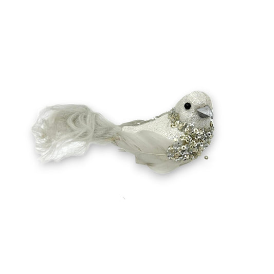 BIRD WITH SEQUIN 6"