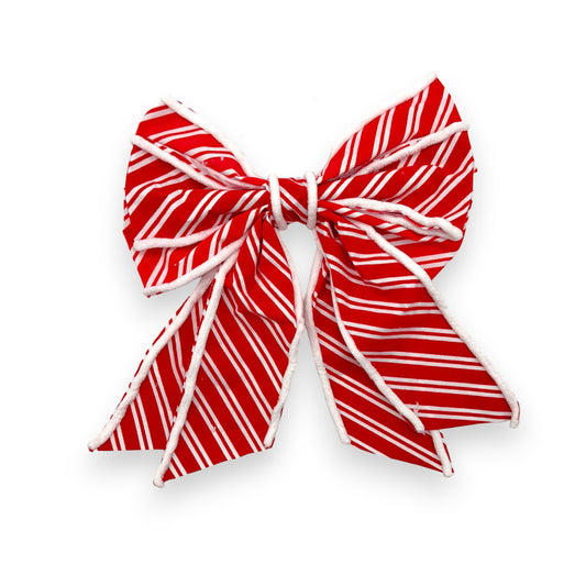 XMS DECOR RIBBON BOW 15"