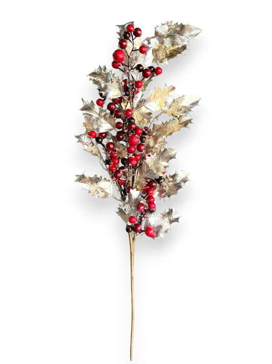 PLAT LEAF W.BERRIES 30"