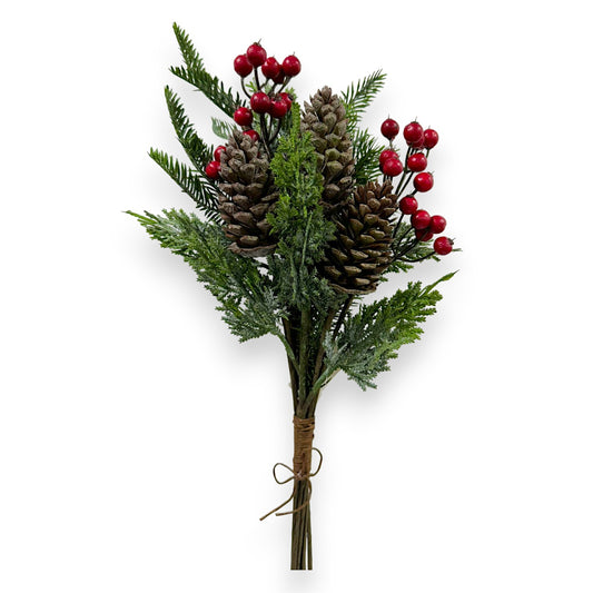 PINE/CEDAR/CONE BUSH 20"