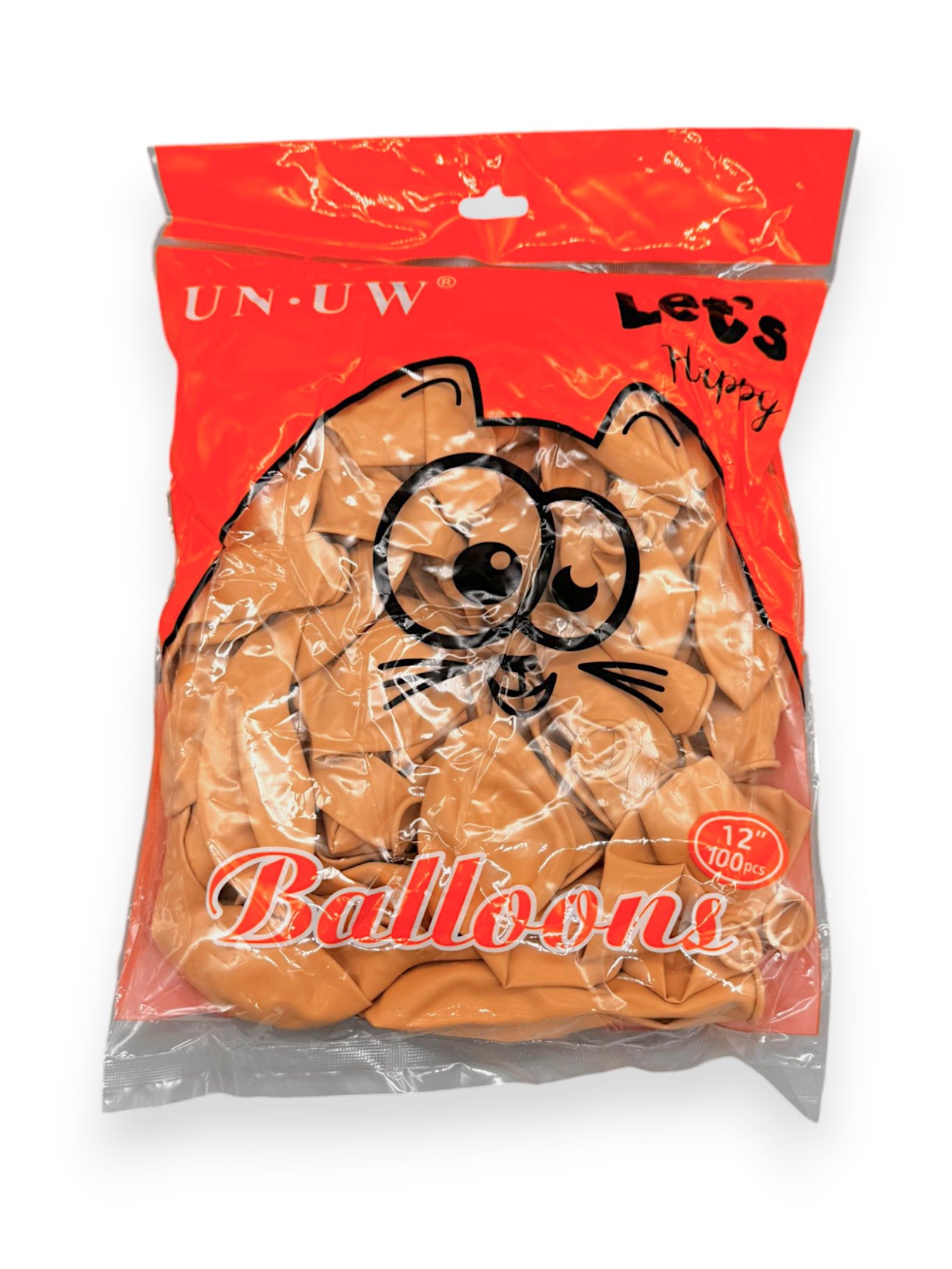 BALLOON 12" LATEX Camel 100pcs
