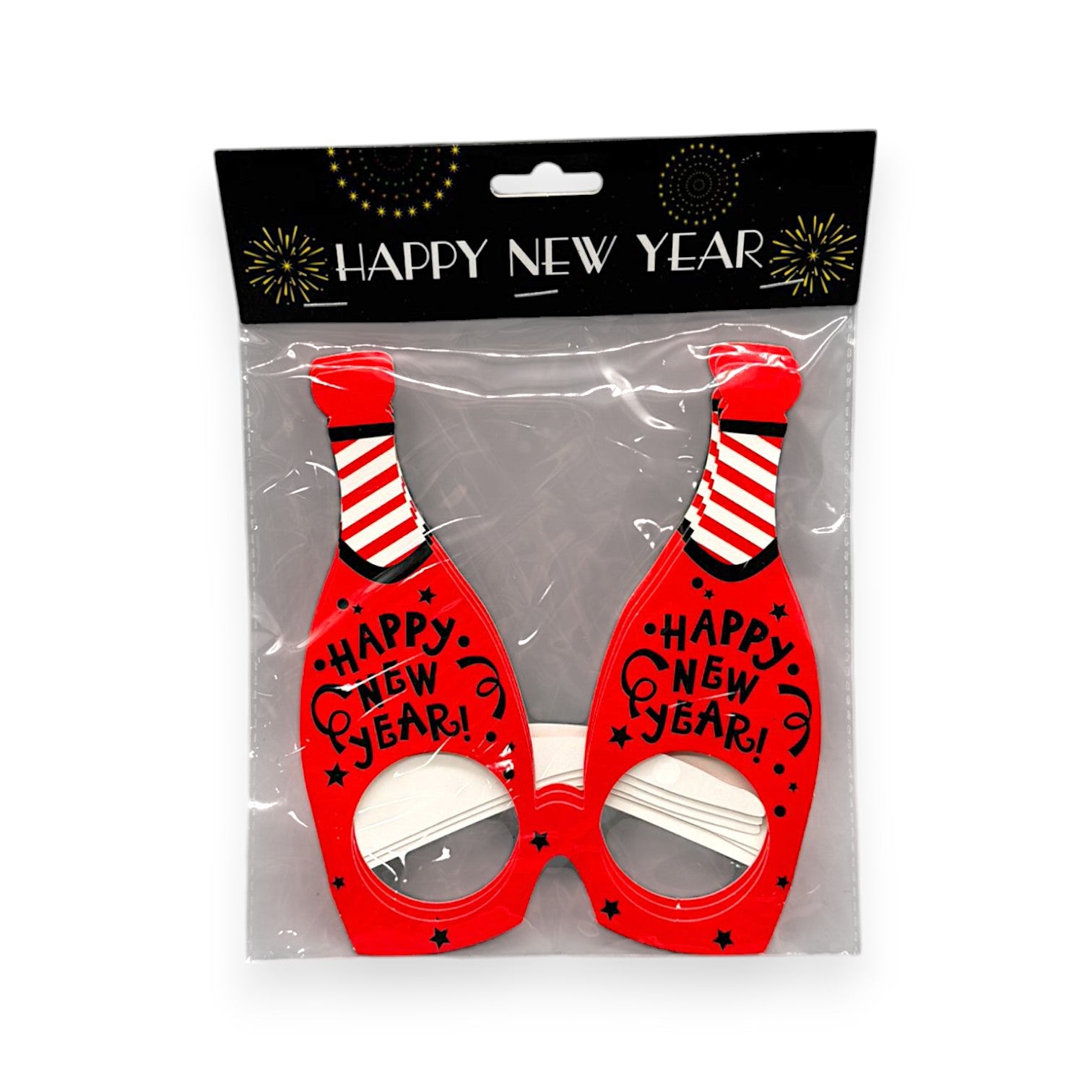 HAPPY NEW YEAR PAPER GLASSES 3PCS