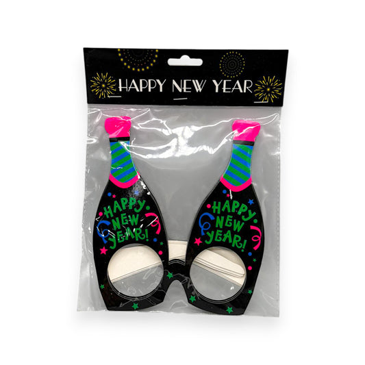 HAPPY NEW YEAR PAPER GLASSES 3PCS