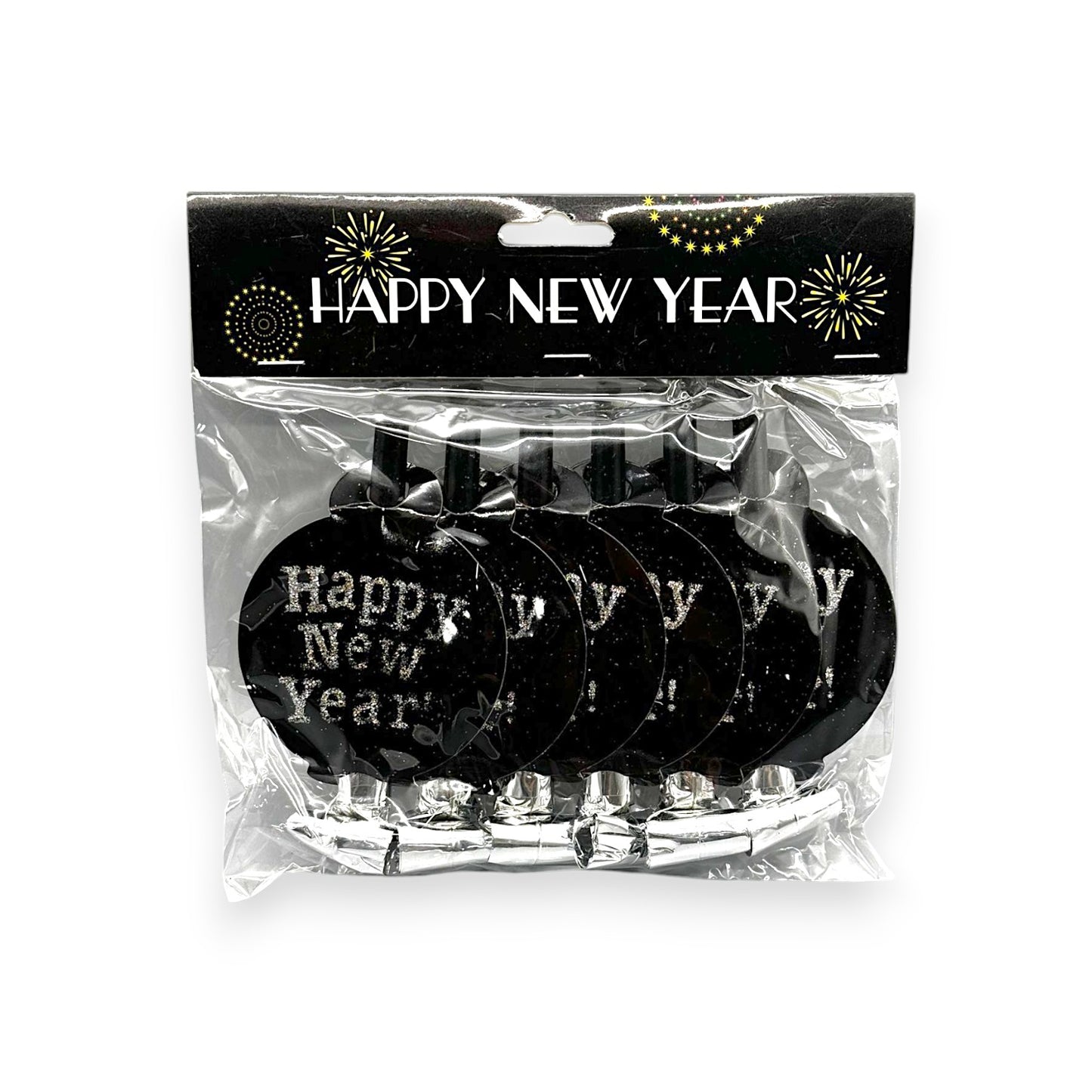 HAPPY NEW YEAR BLOWOUT 6PCS