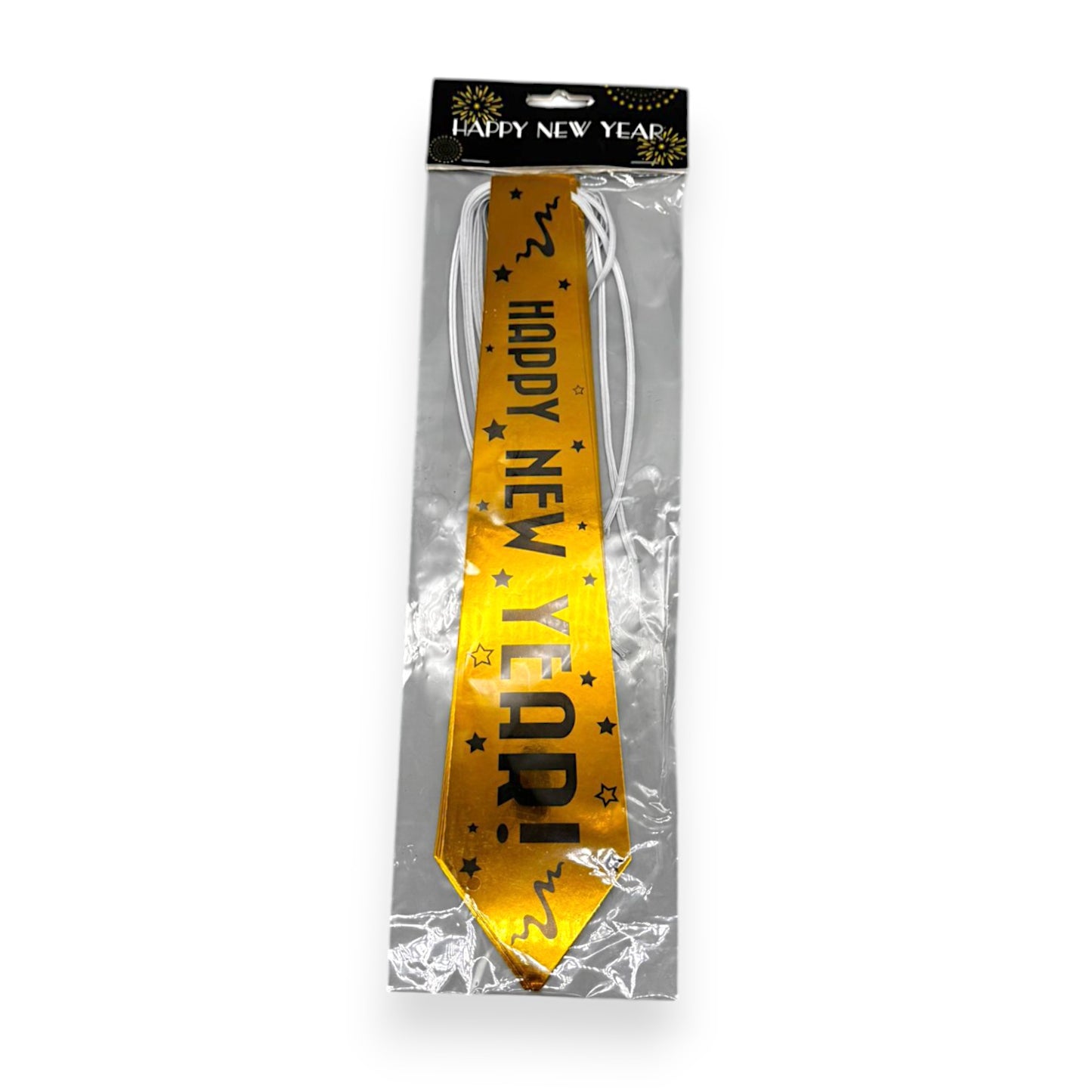 HAPPY NEW YEAR TIE 6PCS