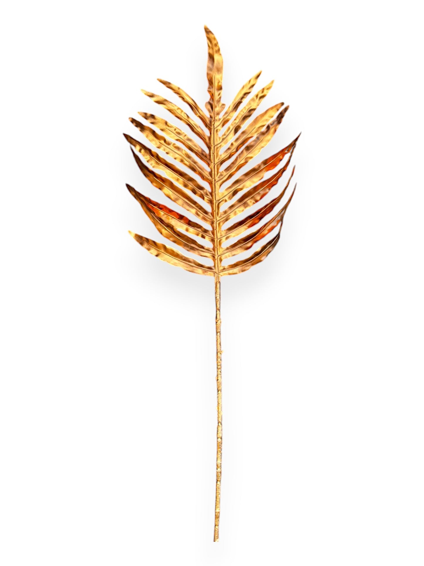 GOLD PLASTIC PALM LEAF