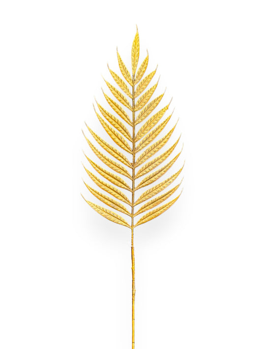 METALLIC PALM LEAF