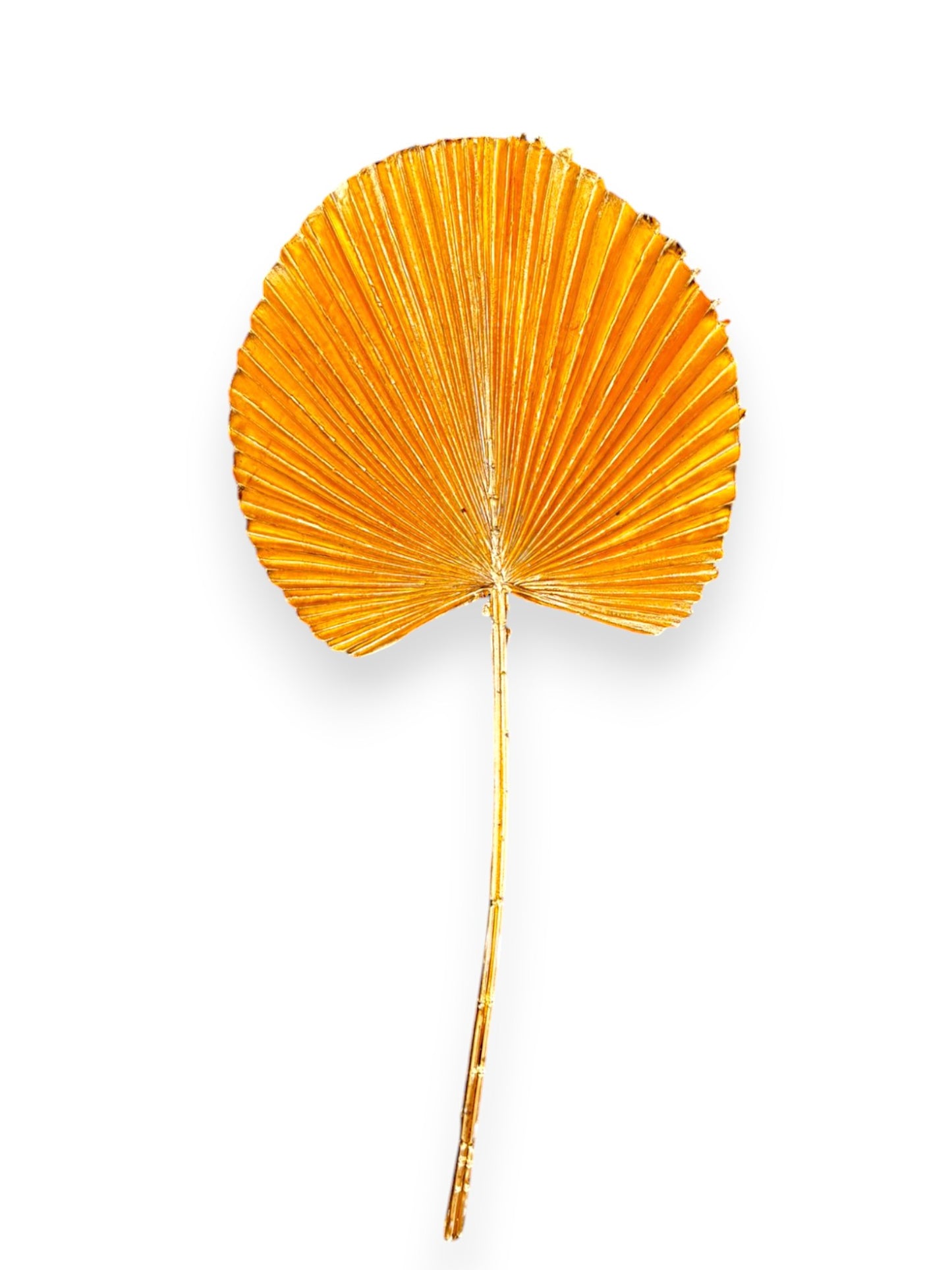 PLASTIC GOLD FAN PALM