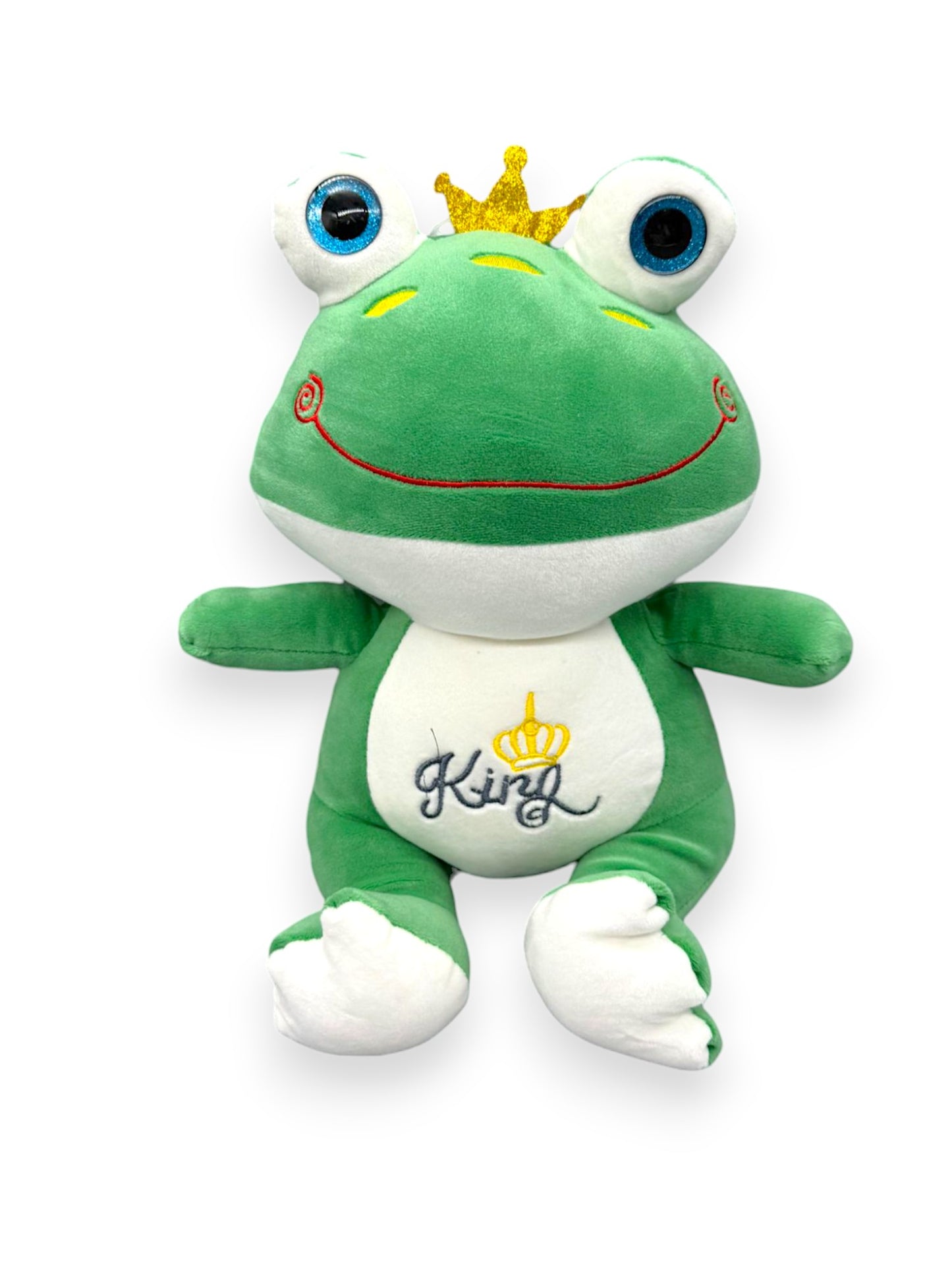 FROG KING PLUSH 11"