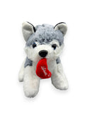 DOG PLUSH HUSKY 10"