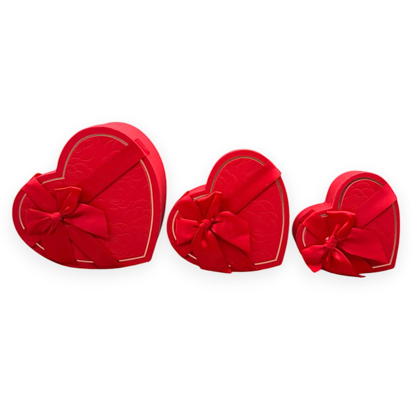 PAPER BOX HEART 3PC/SET