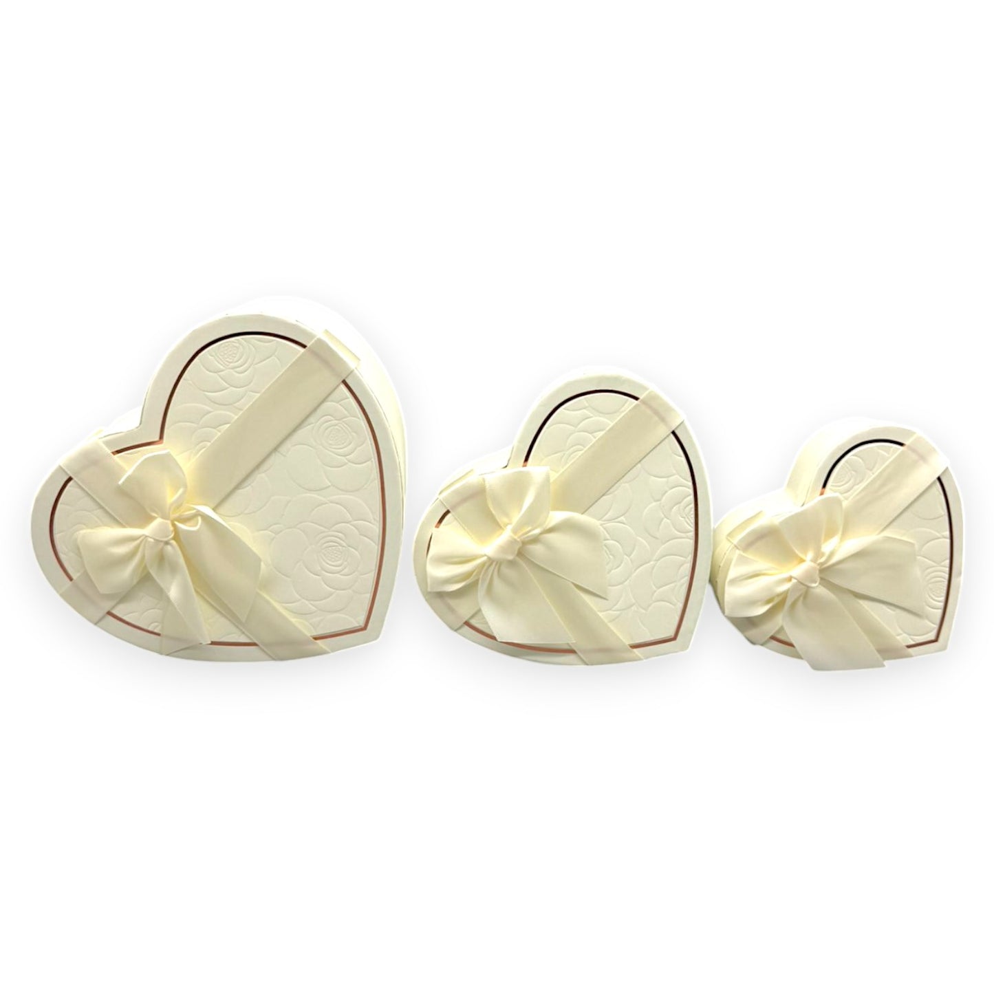 PAPER BOX HEART 3PC/SET