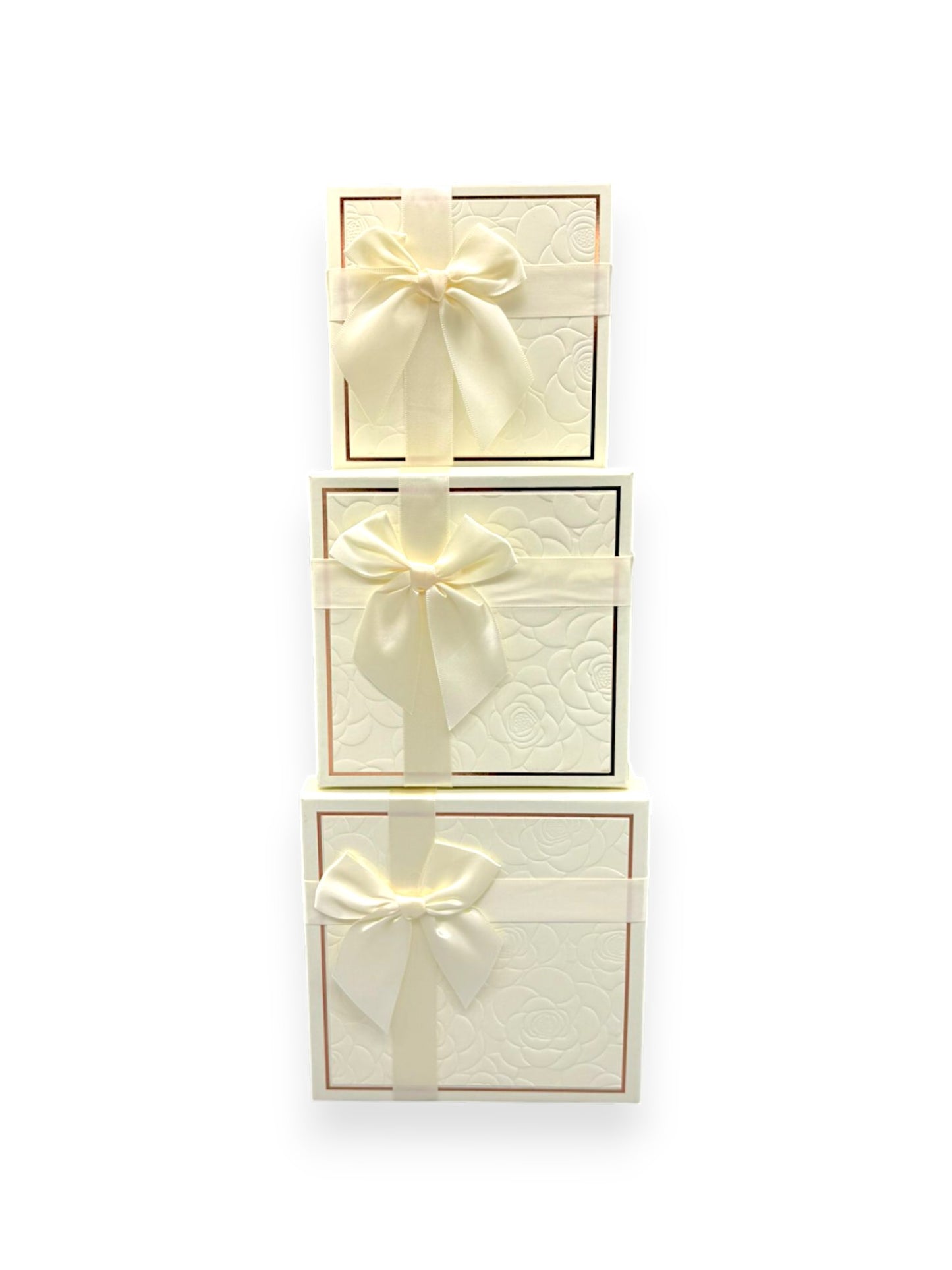 PAPER BOX SQUARE 3PC SET