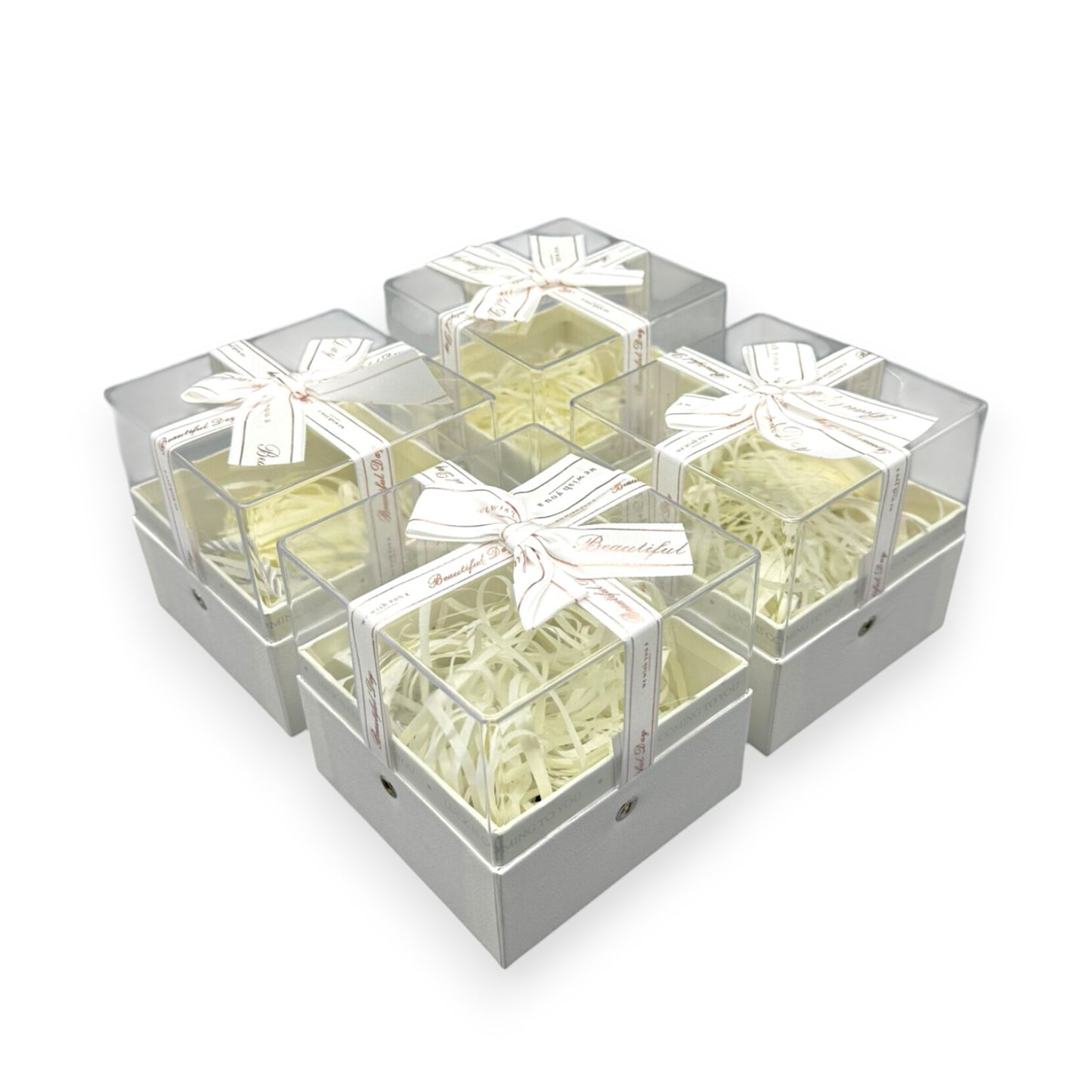 PAPER BOX SQ4.5" 4PC/BAG
