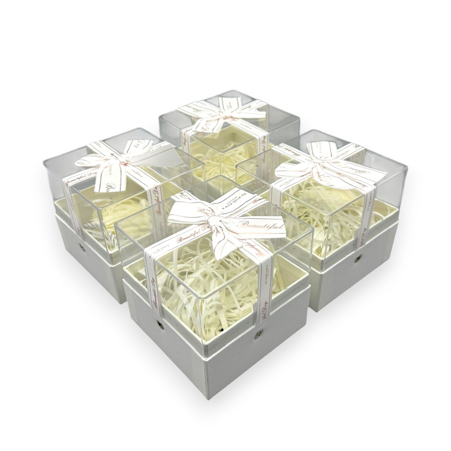 PAPER BOX SQ4.5" 4PC/BAG