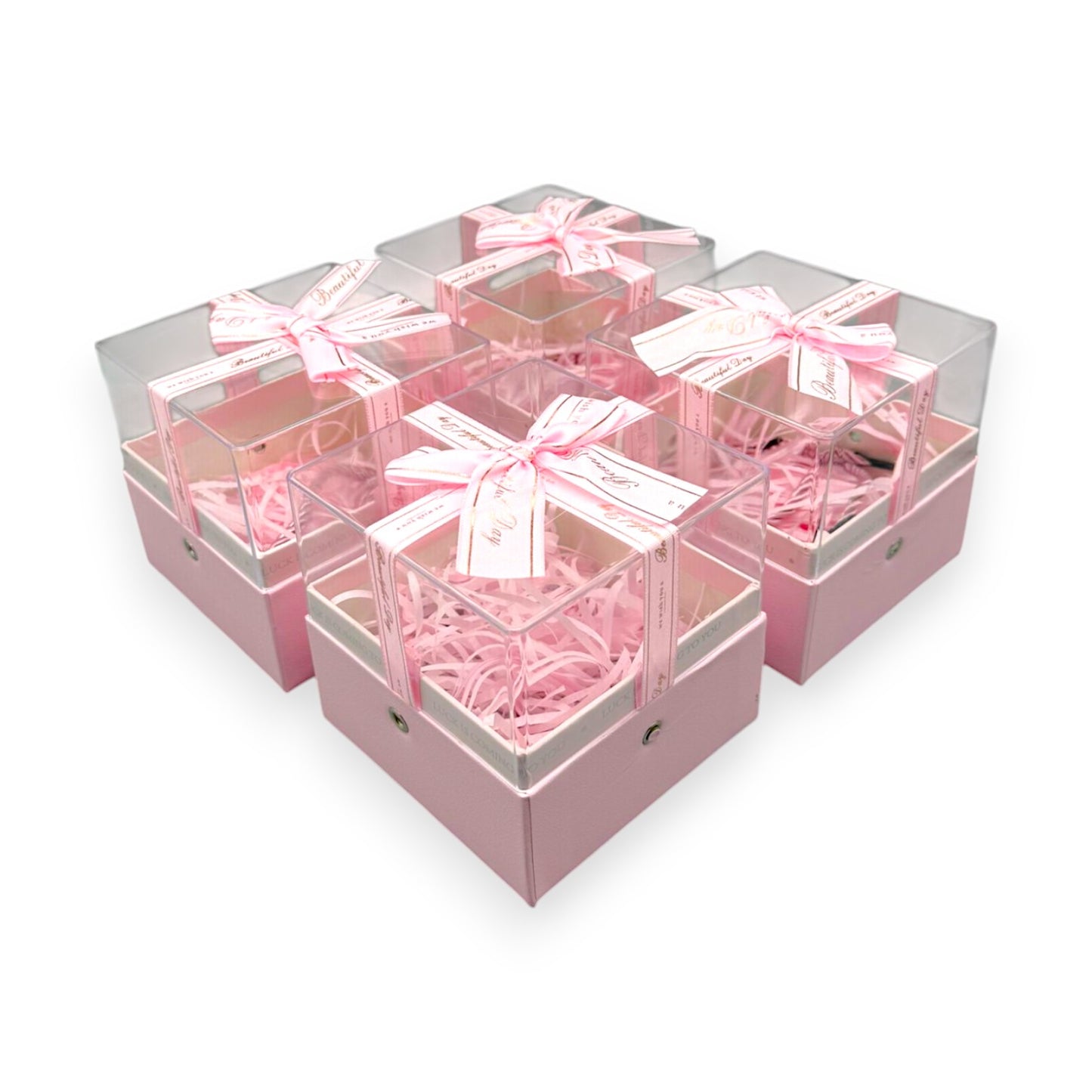 PAPER BOX SQ4.5" 4PC/BAG