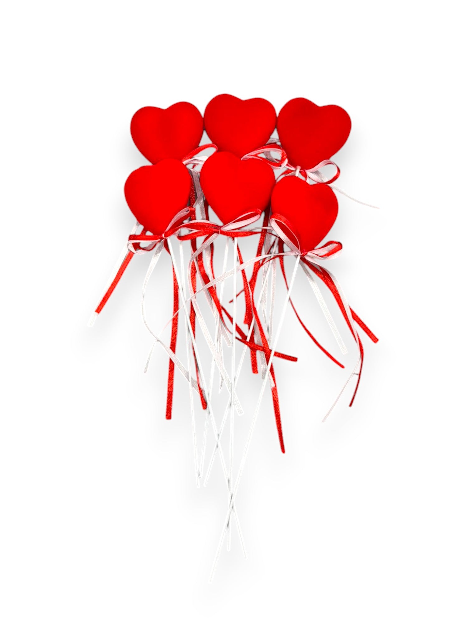 HEART PICK 6PCS