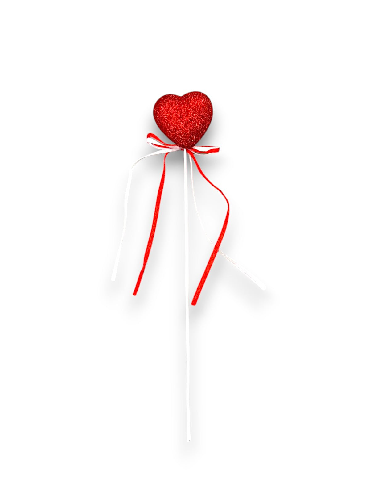 HEART PICK GLITTER 6PCS