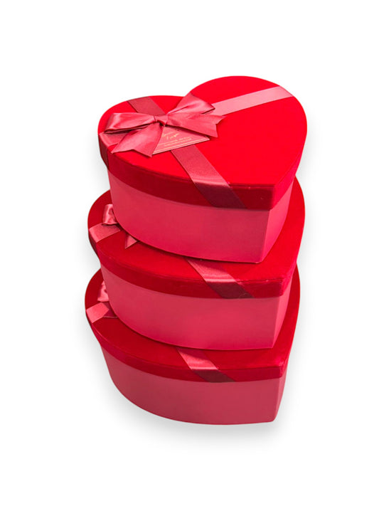 HEART BOX 3PC/SET