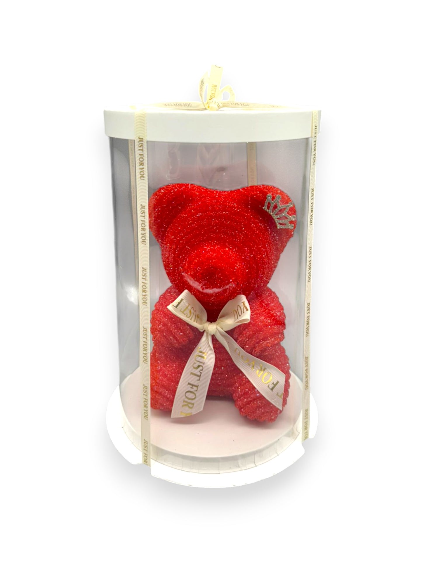 TINSEL BEAR W BOX